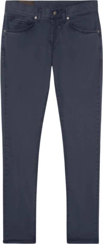 Dondup Stijlvolle Slim-fit Jeans Upgrade Blue Heren