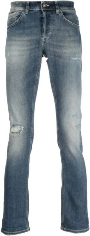 Dondup Slimfit-jeans Blauw Heren