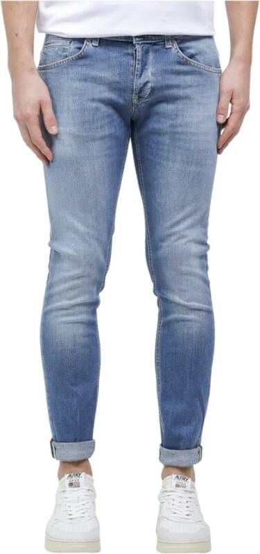 Dondup Slim-Fit Jeans Blue Heren