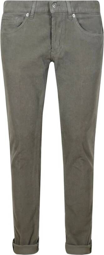 Dondup Slim-fit Corduroy Jeans Gray Heren