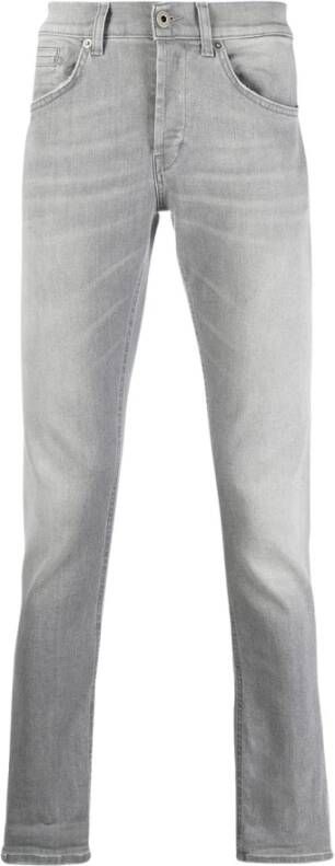 Dondup George skinny jeans lichtgrijs Up232-Dse327-Fm7 900 Grijs Heren