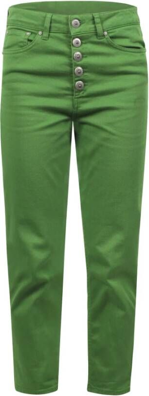 Dondup Slim fit jeans Green Dames