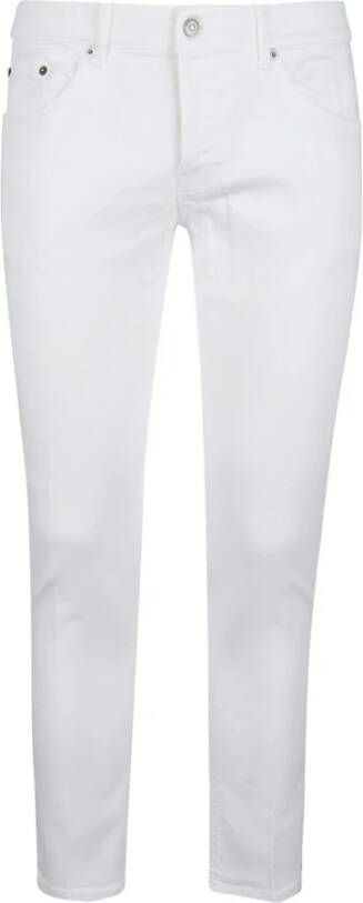 Dondup Slimfit-jeans Wit Heren