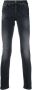 Dondup Slim Fit Mid-Rise Rookzwarte Biologisch Katoenen Jeans Black Heren - Thumbnail 1