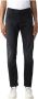 Dondup Slim Fit Jeans met Lage Taille Up168.Ds0255U Black Heren - Thumbnail 2