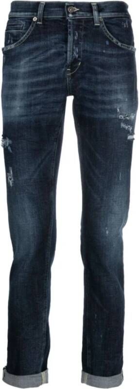 Dondup Stijlvolle Denim Jeans voor Heren Blauw Heren