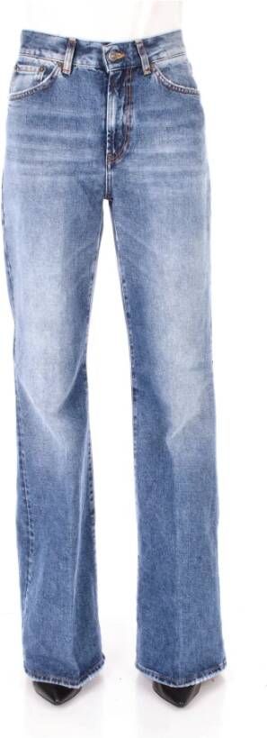Dondup Straight Jeans voor vrouwen Blue Dames