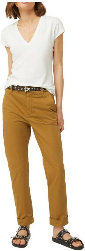 Dondup Straight Trousers Bruin Dames