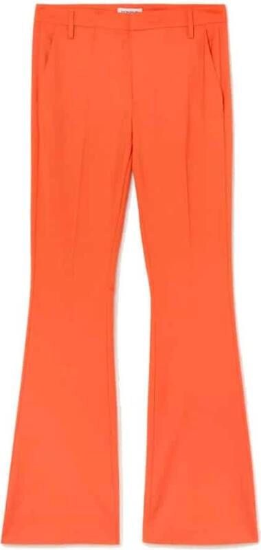 Dondup Straight Trousers Oranje Dames