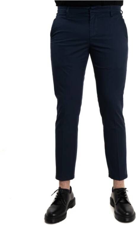 Dondup Suit Trousers Blauw Heren