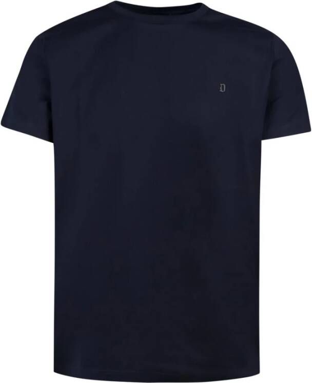 Dondup T-shirt Blauw Heren