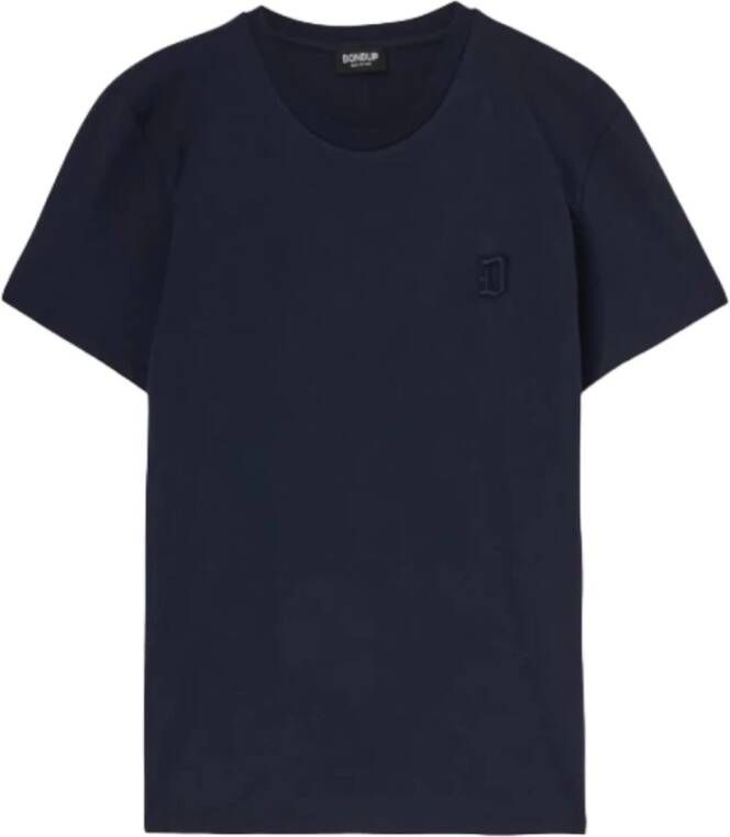 Dondup T-shirt Blauw Heren