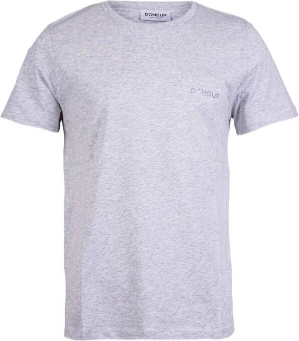 Dondup Stijlvolle Heren T-Shirts Gray Heren