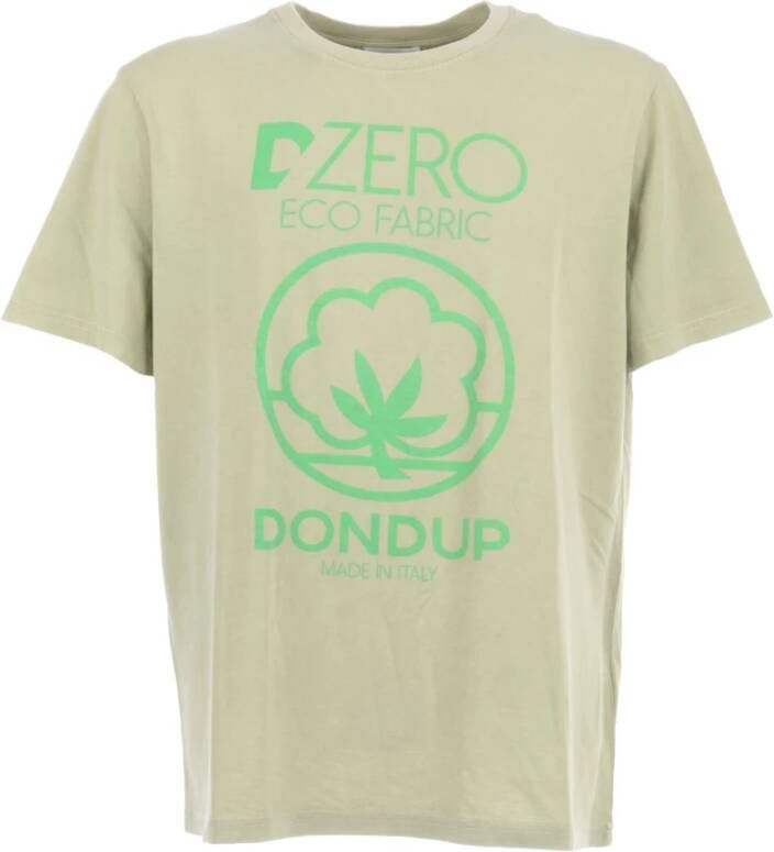 Dondup T-shirt Groen Heren