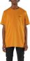 Dondup T-shirt Oranje Heren - Thumbnail 1