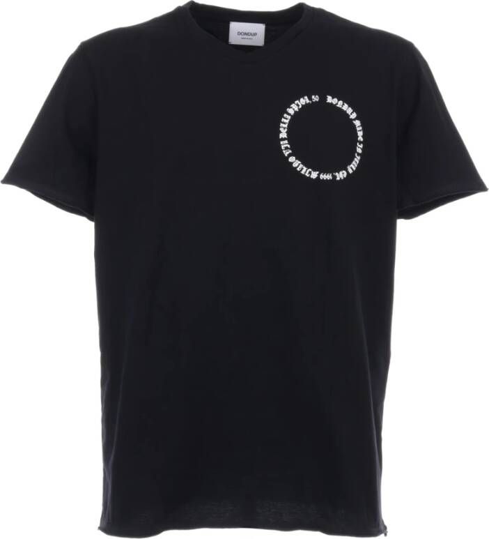 Dondup T-shirt Zwart Heren