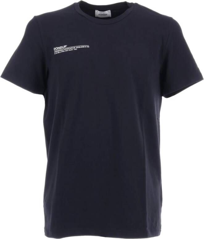 Dondup T-shirt Zwart Heren