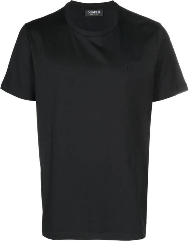 Dondup T-Shirts Zwart Heren