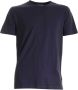 Dondup Regular Fit Katoenen T-Shirt met Voorlogo Blue Heren - Thumbnail 1