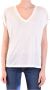 Dondup Elegante T-Shirts voor vrouwen White Dames - Thumbnail 1