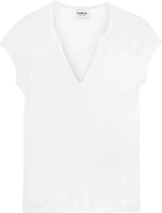 Dondup Stijlvolle Dames T-Shirts White Dames