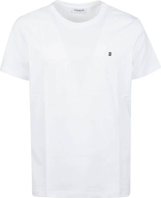 Dondup T-shirts Wit Heren