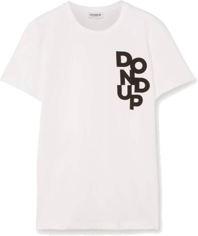 Dondup T-shirts Wit Heren