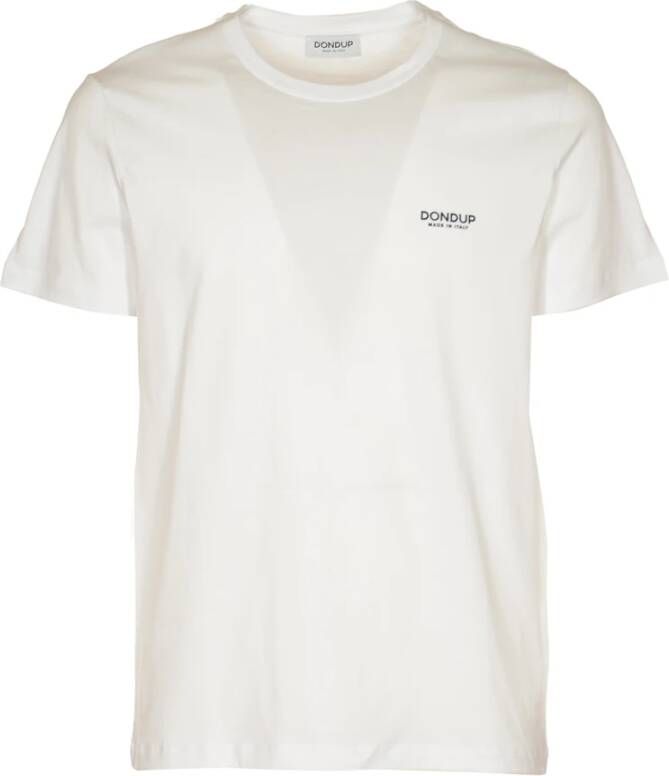 Dondup T-shirts Wit Heren
