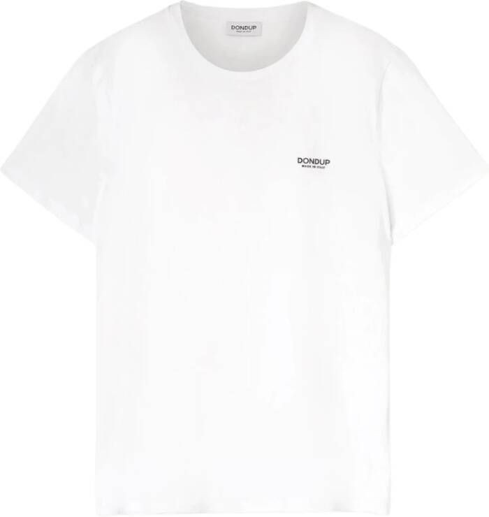 Dondup T-shirts Wit Heren