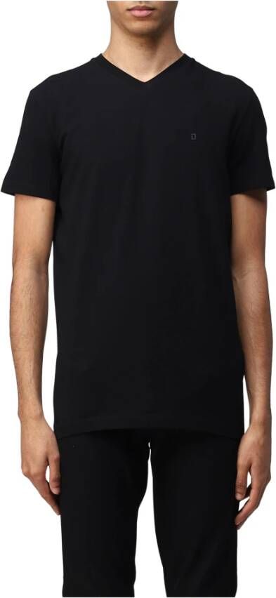 Dondup T-Shirts Zwart Heren
