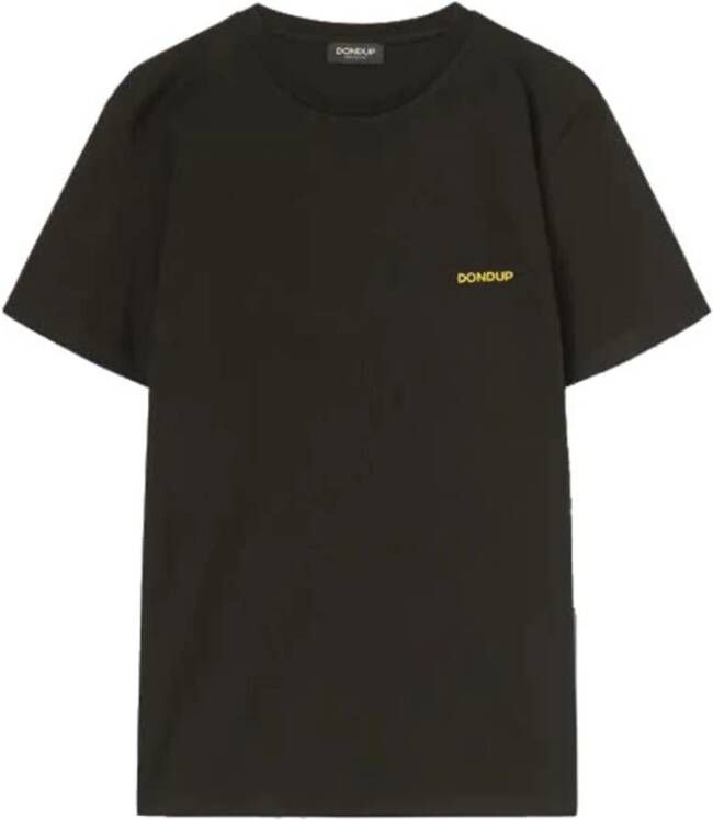 Dondup T-Shirts Zwart Heren