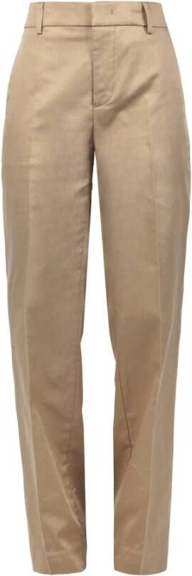 Dondup Tapered Trousers Beige Dames