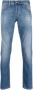 Dondup Faded Straight Leg Jeans Blauw Heren - Thumbnail 1