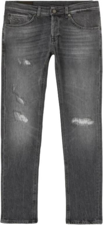 Dondup Slim-Fit Elegante en Comfortabele Jeans Gray