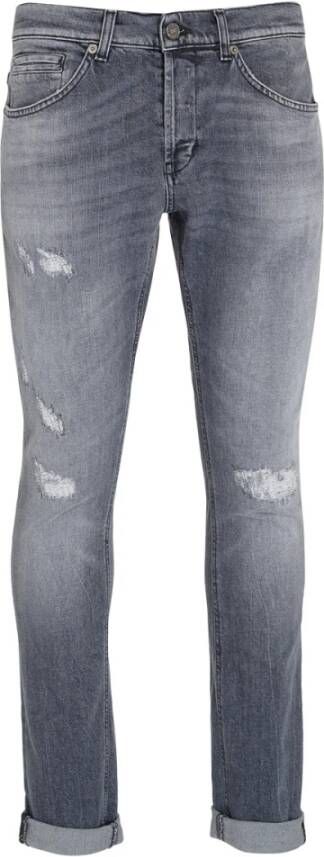 Dondup Slim-Fit Elegante en Comfortabele Jeans Gray