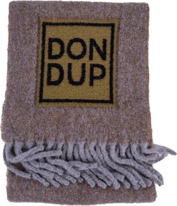 Dondup Winter Sjaal Beige Unisex