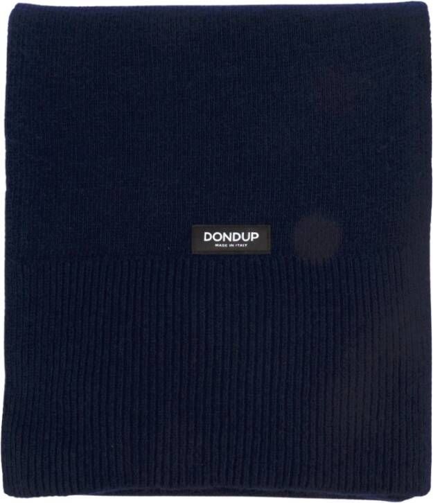 Dondup Wintersjaal Blauw Heren