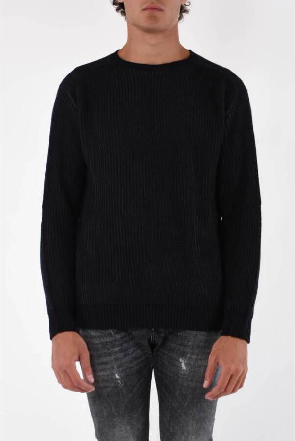 Dondup Wollen Trui Blauw Heren