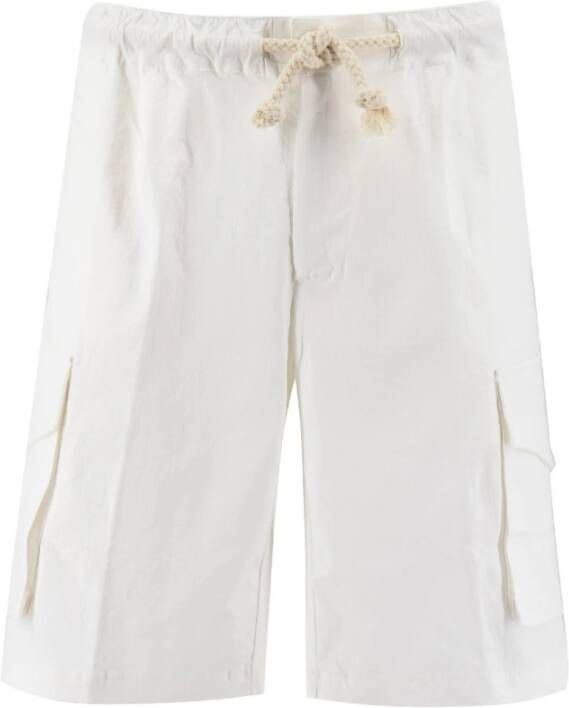 Doppiaa Shorts White Heren