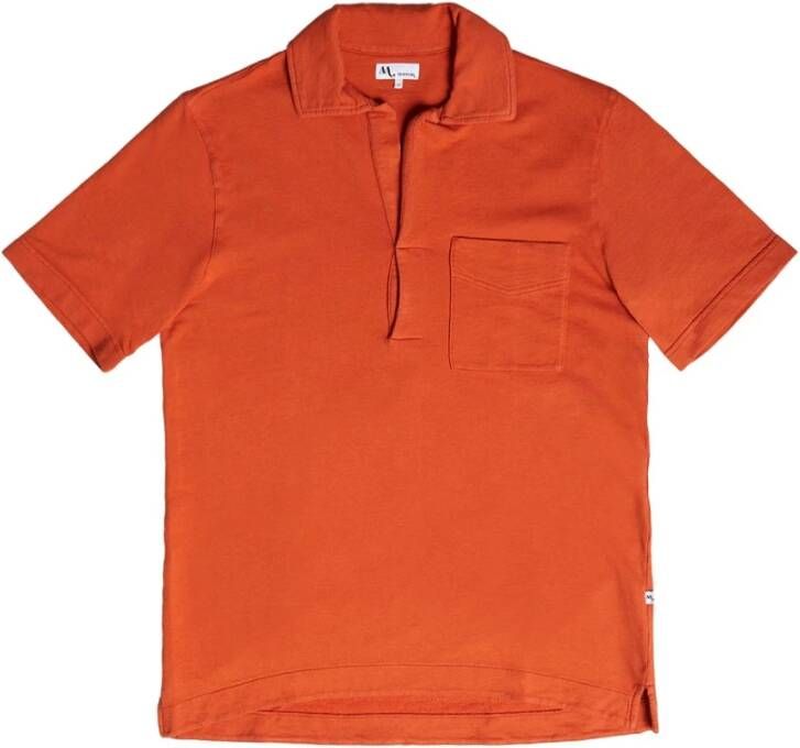 Doppiaa Sweatshirts Hoodies Oranje Heren