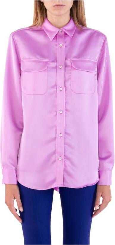 Doris S Blouses Purple Dames