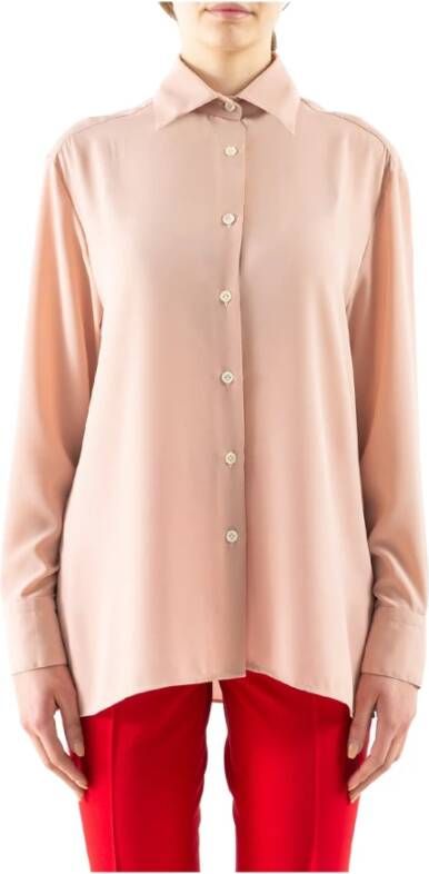 Doris S Formal Shirts Roze Dames