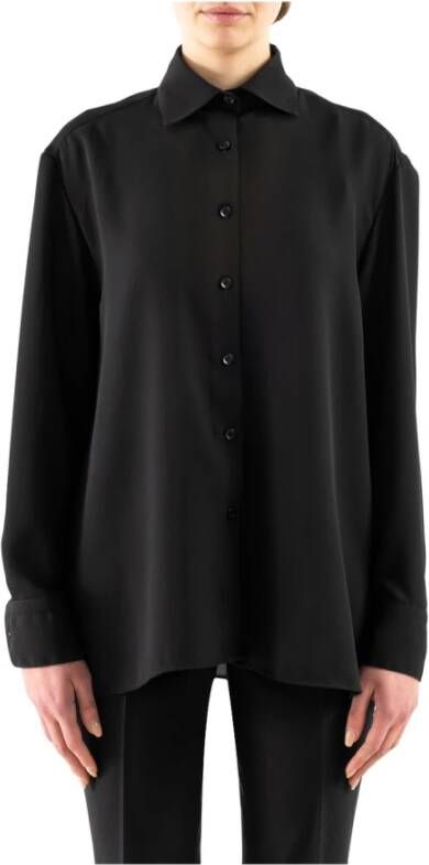 Doris S Formal Shirts Zwart Dames