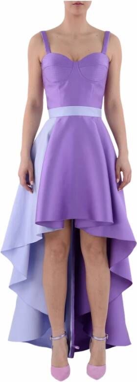 Doris S Julia lange jurken Purple Dames