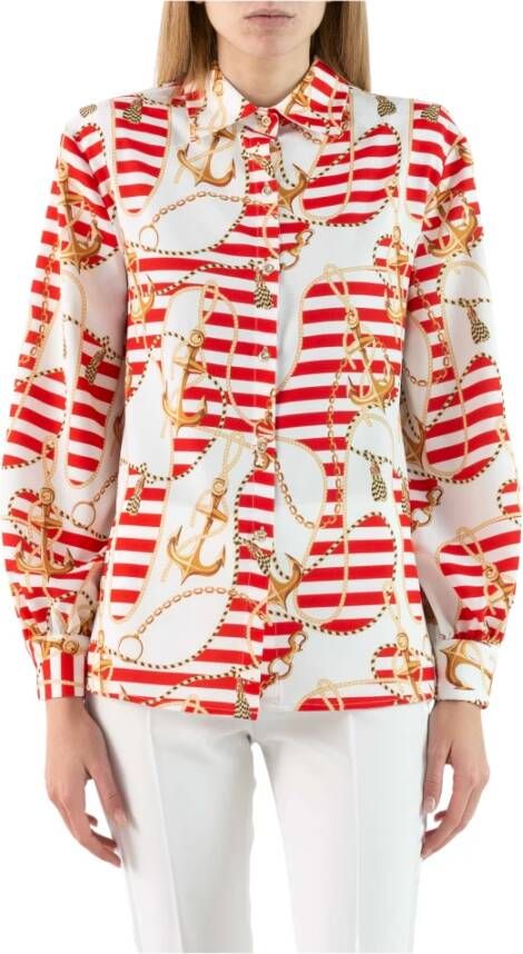Doris S Sabrina casual shirts Rood Dames