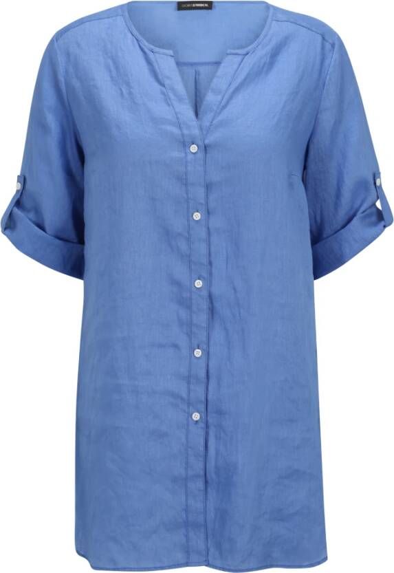 Doris S Shirts Blauw Dames