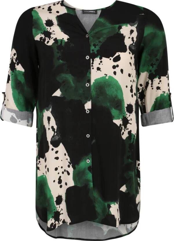 Doris S Shirts Groen Dames