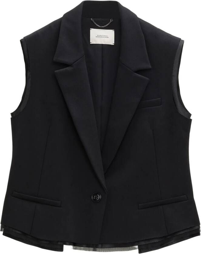Dorothee schumacher Emotional Essence I vest Black Dames