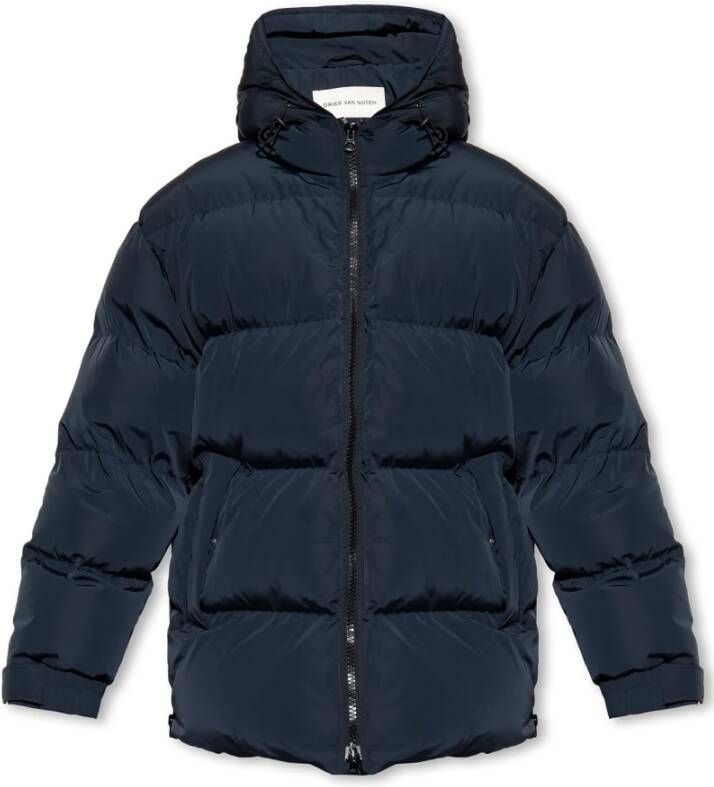 Dries Van Noten Geïsoleerde hoodie Blauw Heren