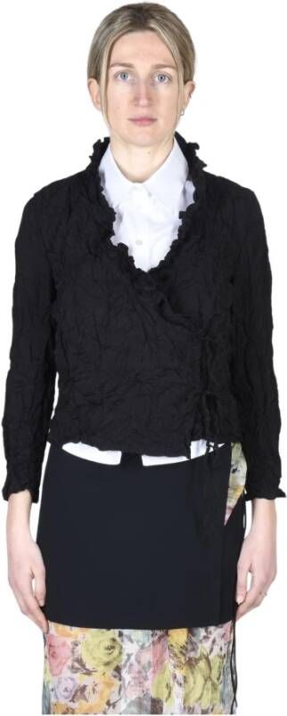 Dries Van Noten Stijlvolle Damesjas Must-Have voor Modebewuste Vrouwen Black Dames